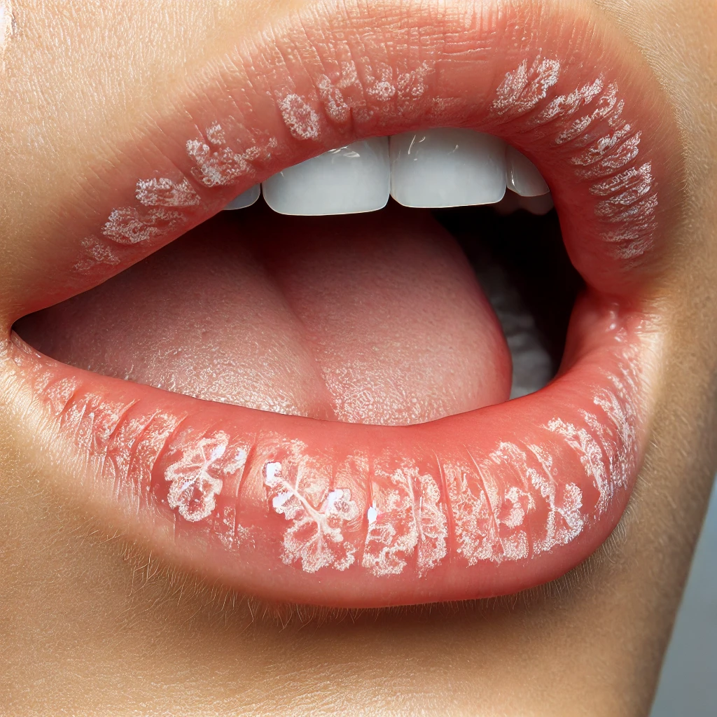 liszaj płaski jamy ustnej