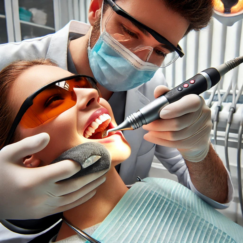 Usuwanie kamienia poddziąsłowego